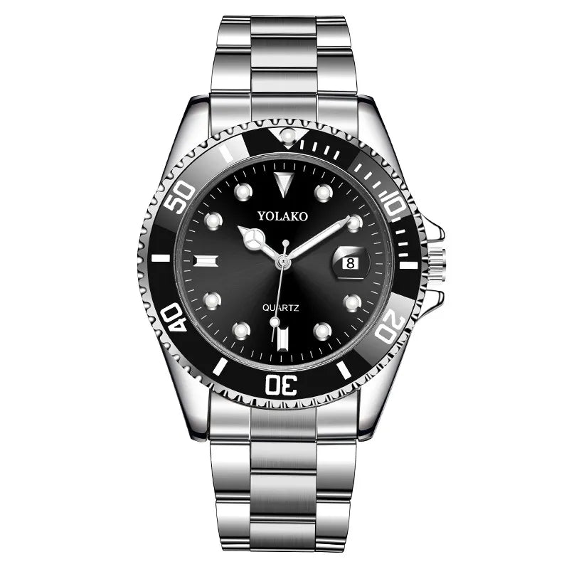 Venguard Eclipse Men Silver Stainless Steel