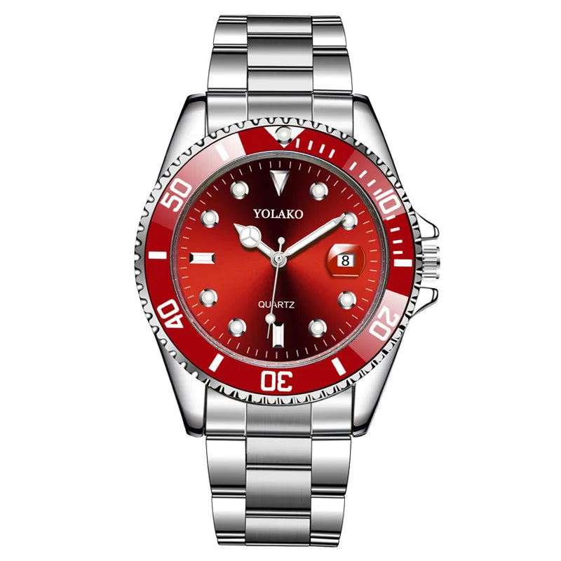Venguard Eclipse Men Silver Stainless Steel